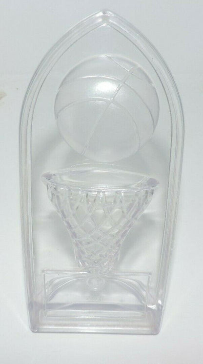 Plastic Basketball Trophy (Ready for a new Engraving Plate/Sticker)