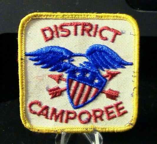 BSA-Cub Scouts:  District Camporee Patch