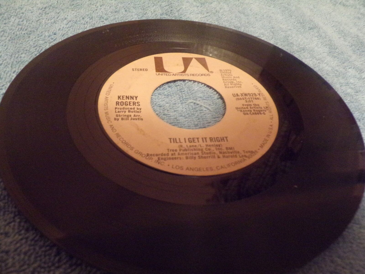 "Lucille" / "Till I Get it Right" by Kenny Rogers