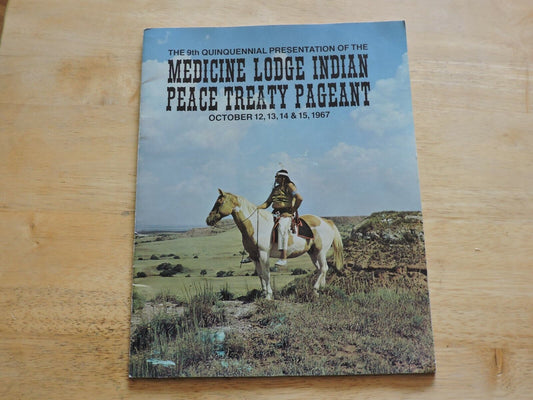 Medicine Lodge Indian Peace Treaty Pageant Oct 1967