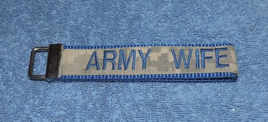 Army Wife Key Chain