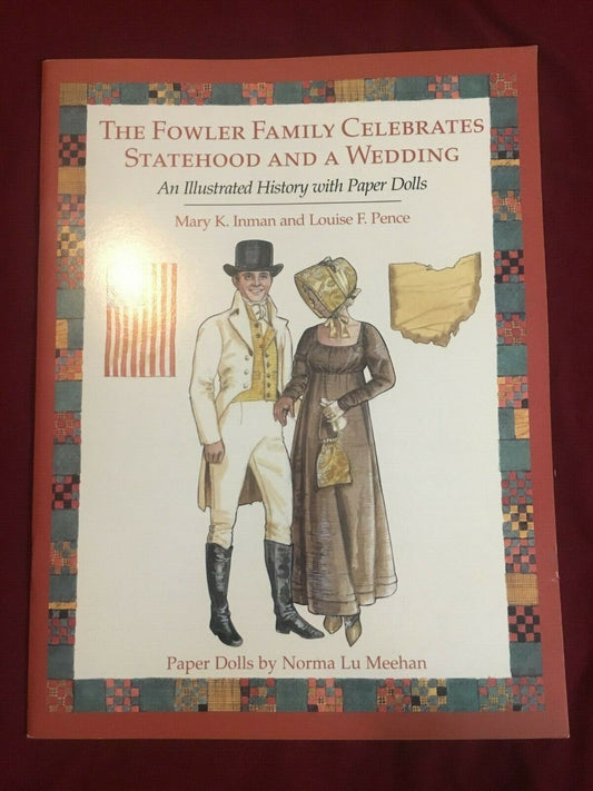 The Fowler Family Celebrates Statehood and a Wedding: Paper Dolls Set