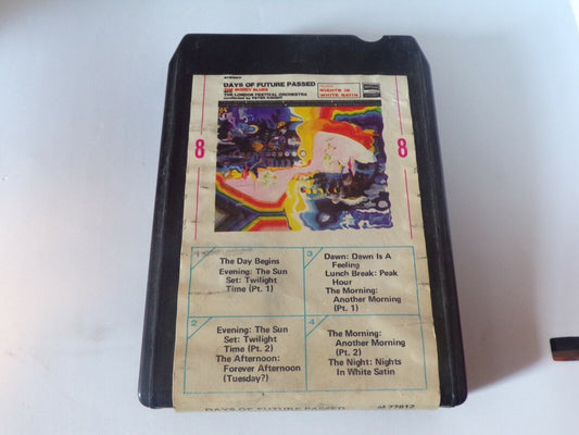 The Moody Blues: Days of Future Passed Vintage 8-Track Tape