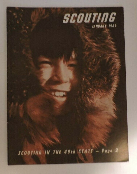 Scouting Magazine January 1959 (Scouting in the 49th State)