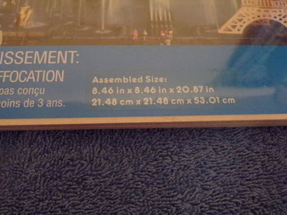 Eiffel Tower Assembly Puzzle (8.46in x 8.46in x 20.87in)