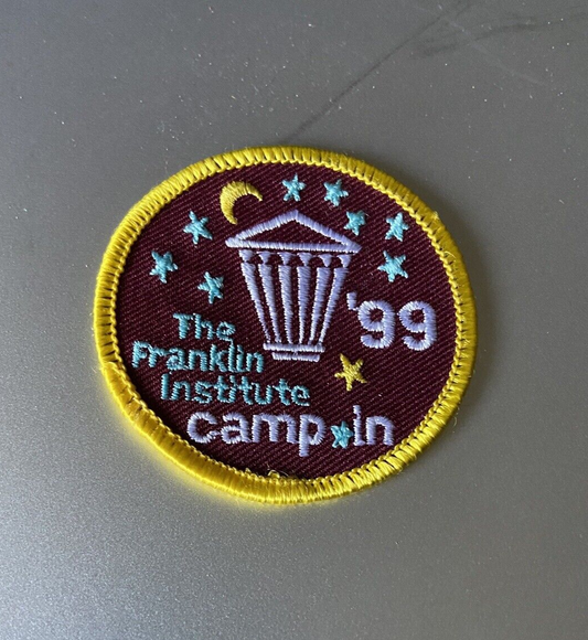 Official BSA The Franklin Institute Camp In 1999 Patch