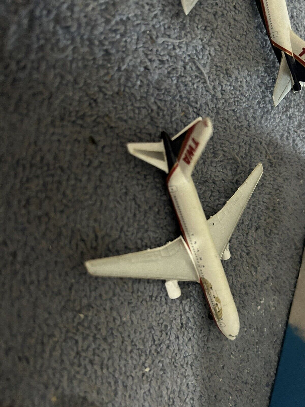 COLLECTOR'S ITEM:  NIB TWA JETS 767-757-747  & MD-80 (1:600 SCALE MODELS)