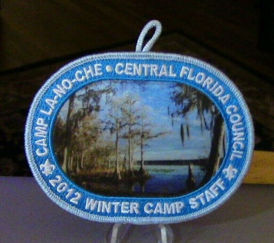 BSA: Camp LA-NO-CHE Winter Camp Staff 2012, Central Florida Council Button Patch
