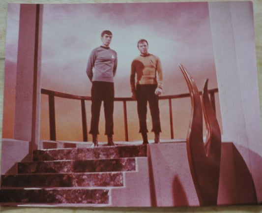 Movie Promotion Photo: Captain Kirk and Spock In Uniform Photograph