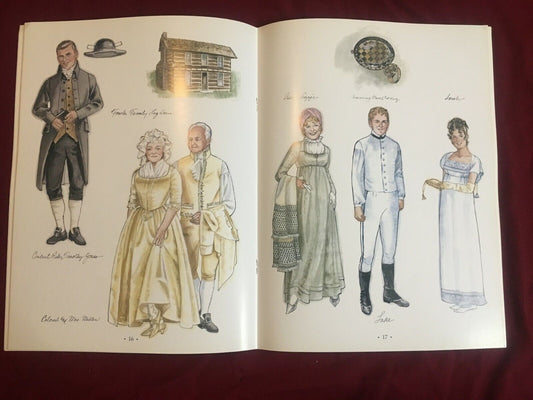 The Fowler Family Celebrates Statehood and a Wedding: Paper Dolls Set