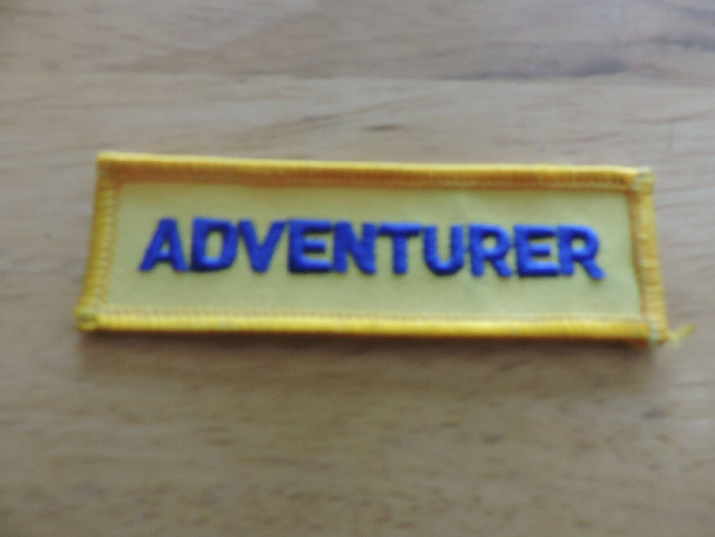 GIRL SCOUT ADVENTURER PATCH-3.5X1 INCH