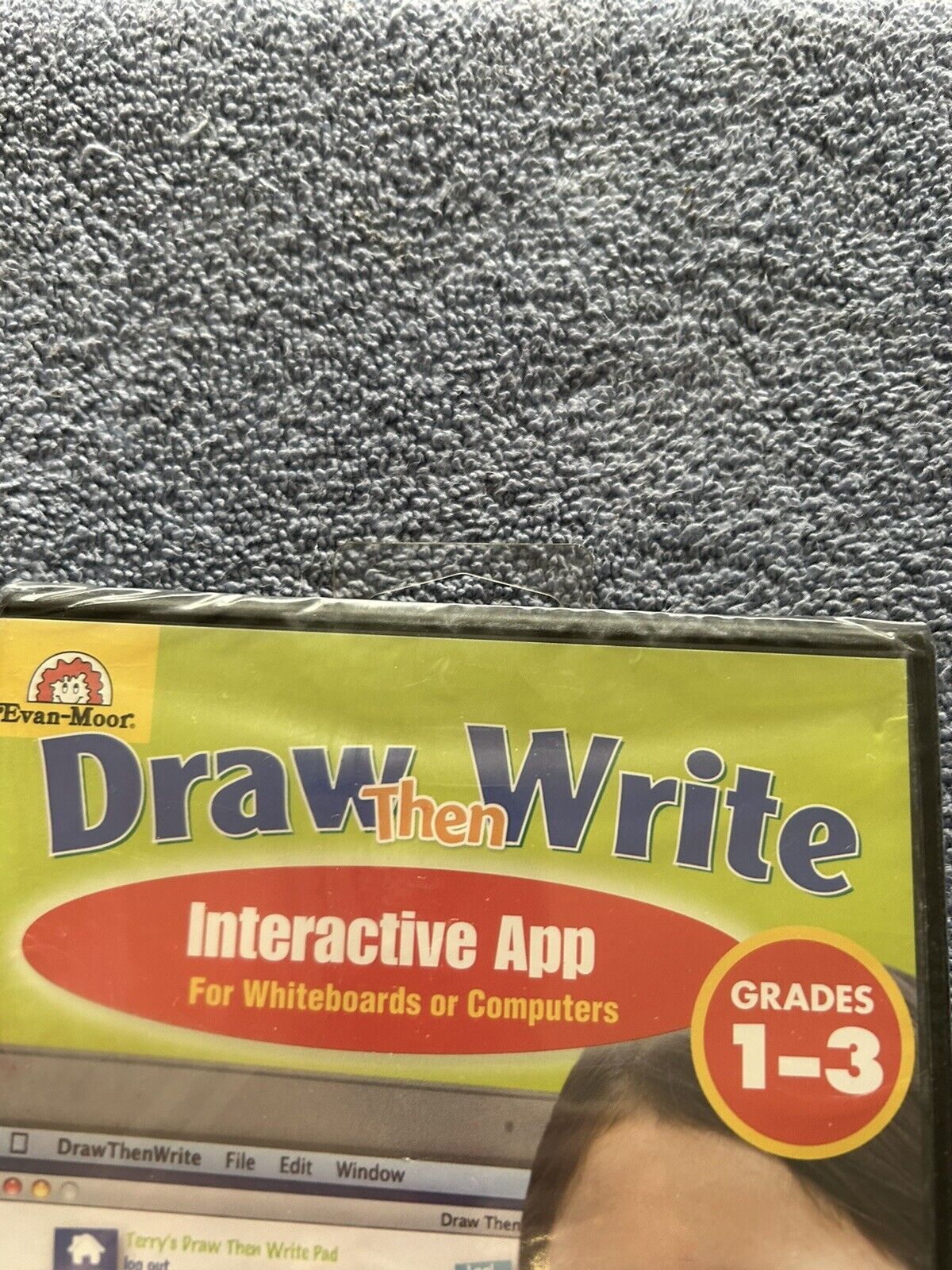 EVAN-MOOR DRAW THEN WRITE INTERACTIVE APP  GRADES 1-3