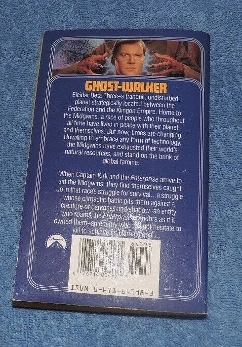 Star Trek Ghost-Walker The New Novel By Barbara Hambly