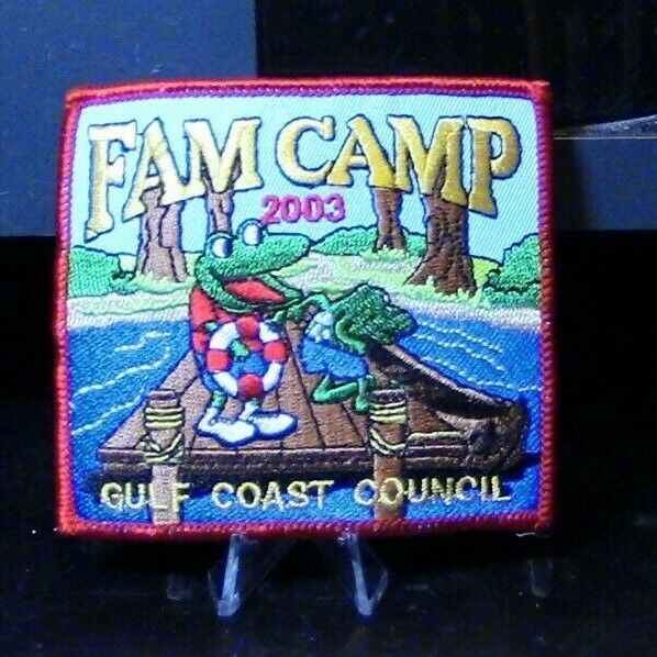 BSA Boy Scouts: Fam Camp-Gulf Coast Council Patch