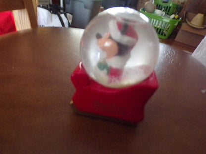 Vintage Mickey Mouse Mini-Snowglobe