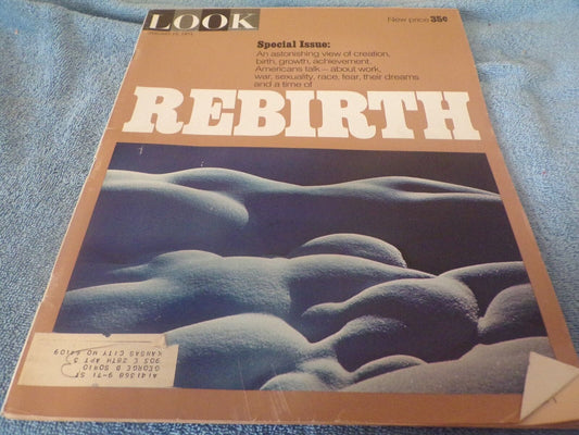 LOOK Magazine: January 12, 1971 Special Issue "Rebirth"