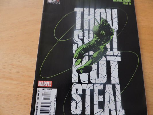 MARVEL KNIGHTS: DAREDEVIL DECALOGUE PART IV: THOU SHALL NOT STEAL  2005 #74