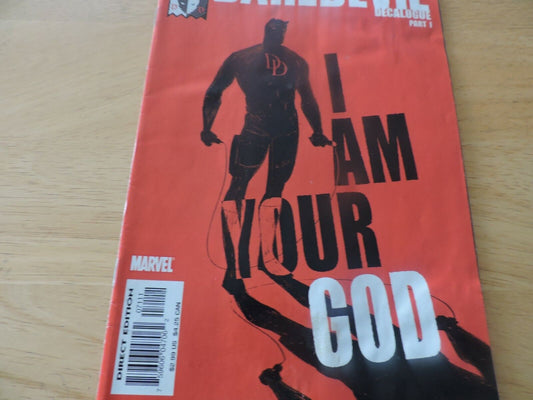 MARVEL KNIGHTS: DAREDEVIL DECALOGUE PART 1: I AM YOUR GOD MAY 2005 #71