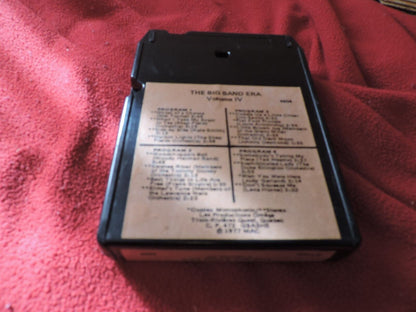 "The Big Band Era" 8-Track Tape: Volume IV