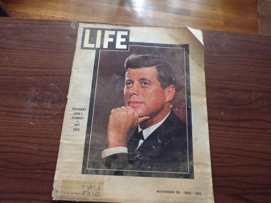 Lot of 5 Life Magazines: All Featuring JFK's Life and Death 1963-1964
