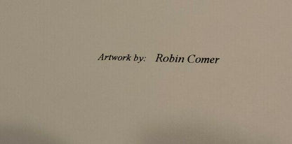 SET OF BEAUTIFUL ARTIST SIGNED  CARDS-ROBIN COMER