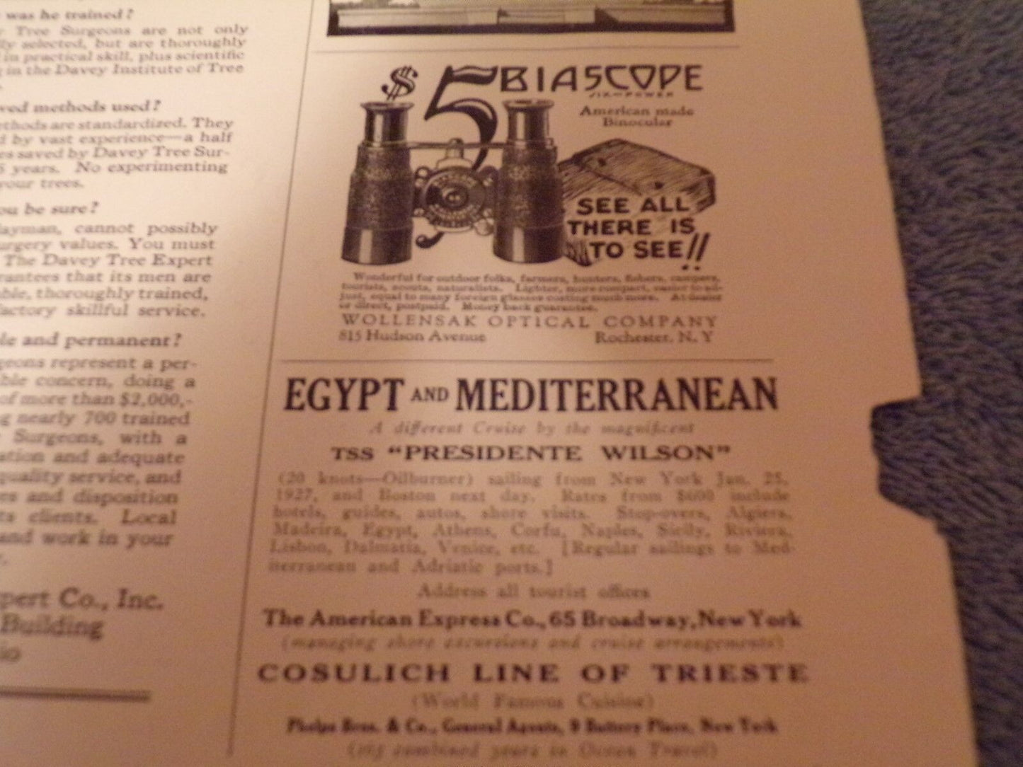 1926-Southern Pacific Lines Advertisement Sheet (From National Geographic)