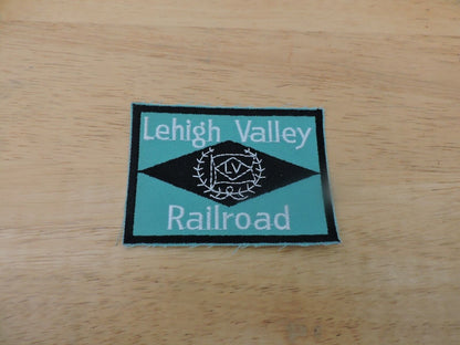 Lehigh Valley Railroad Patch--3.5 x 2.5 inches NEW