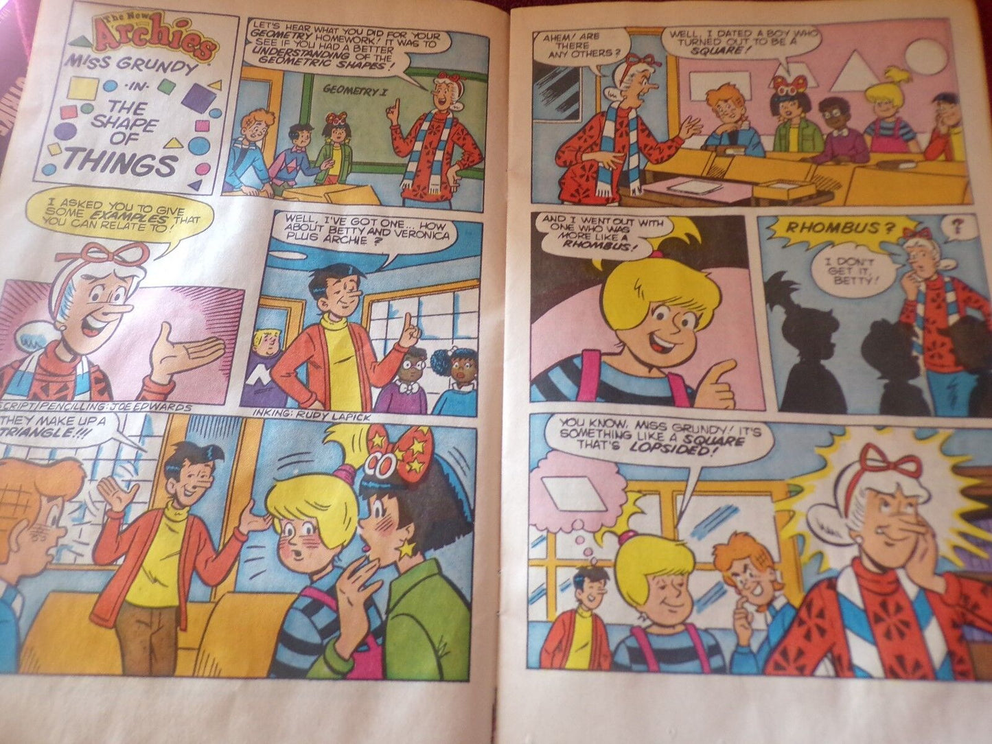 The New Archies Comics, #12: Feb. 1989 Edition