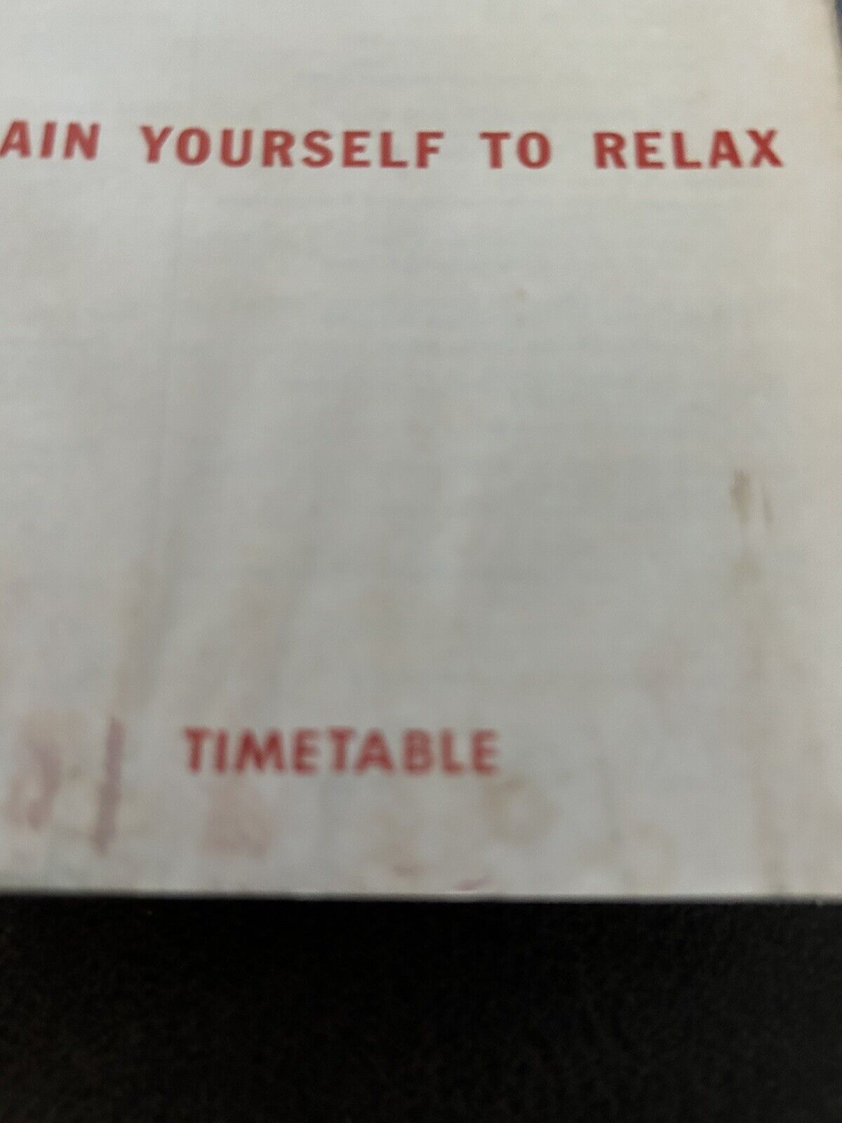 RAILROAD TIMETABLE: NEW HAVEN LINE MAY 12, 1968