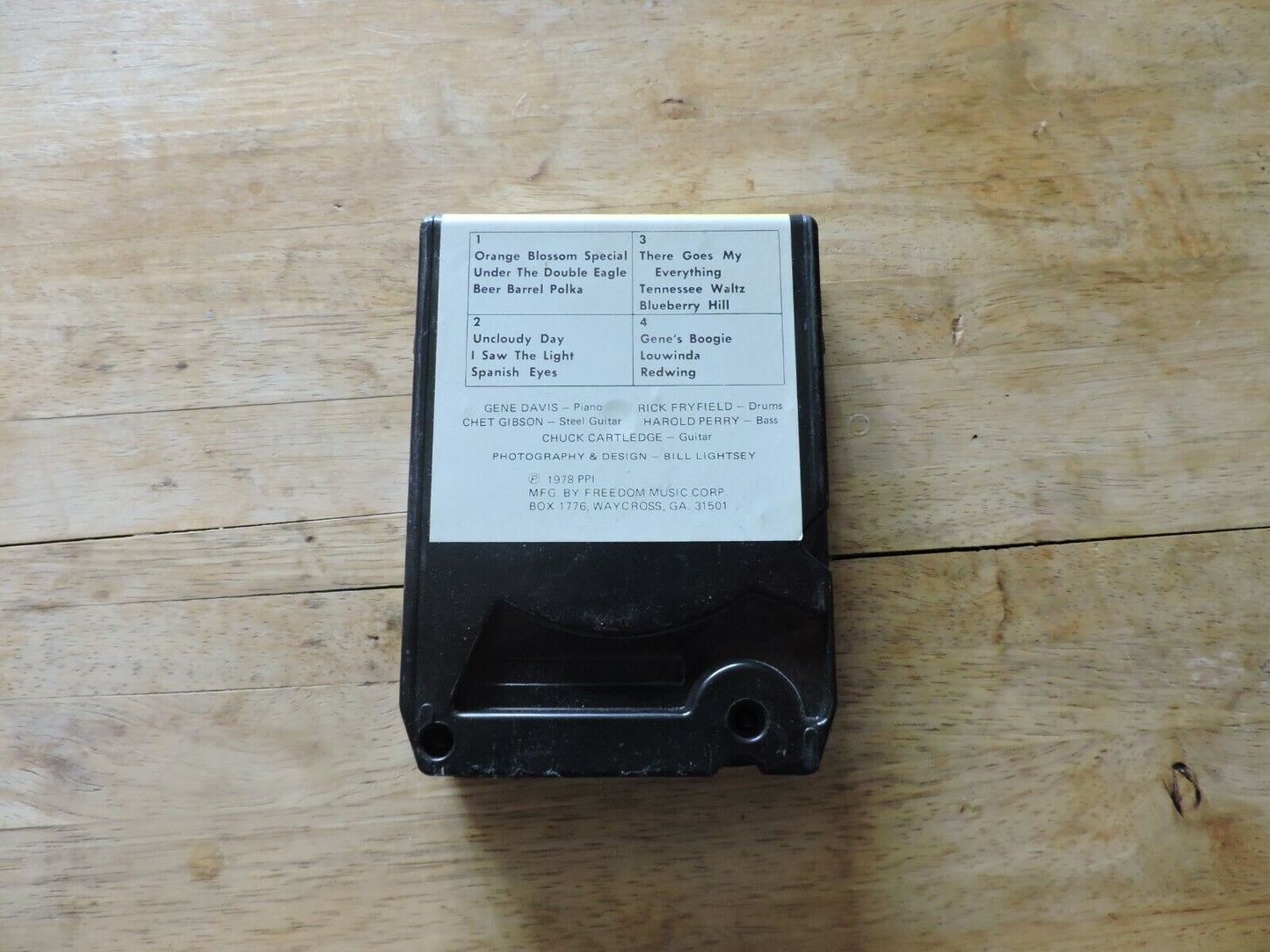 Country Piano Styles: Orange Blossom Special-- Gene Davis 8 Track--1978