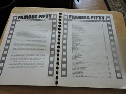 FAMOUS FIFTY SONG-- THE GREATEST MOTION PICTRE MUSIC--1972