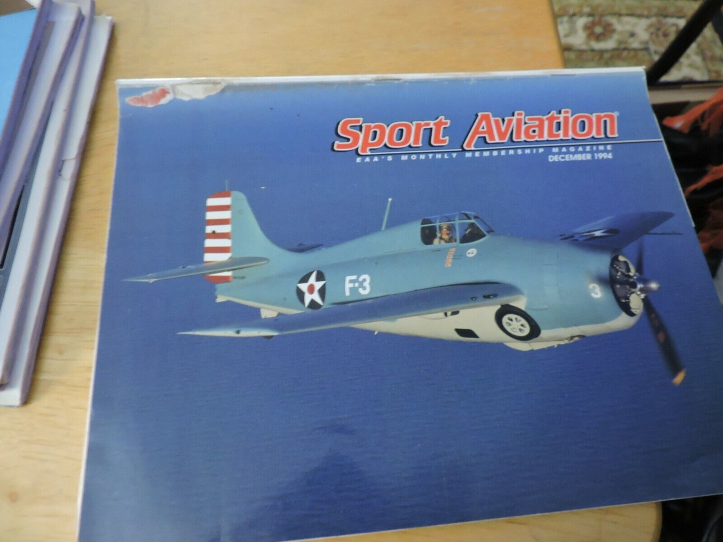 SPORT AVIATION EAA'S MONTHLY MAGAZINE, 1994 MAY-SEPTEMBER, DECEMBER (6)