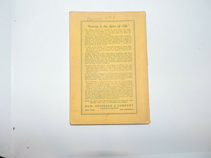 A Row-Peterson Play-- The Very Light Brigade-- Kathryn Prather--1911