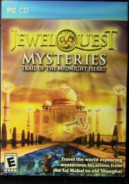 PC CD-ROM-Game: Jewel Quest Mysteries (Trail of the Midnight Heart)
