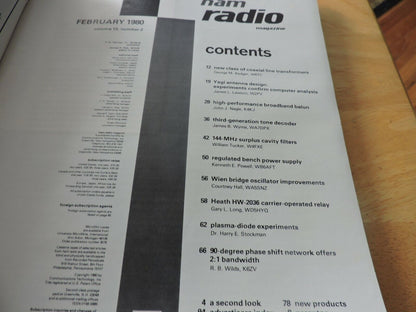 HAM RADIO MAGAZINE FEBRUARY 1980