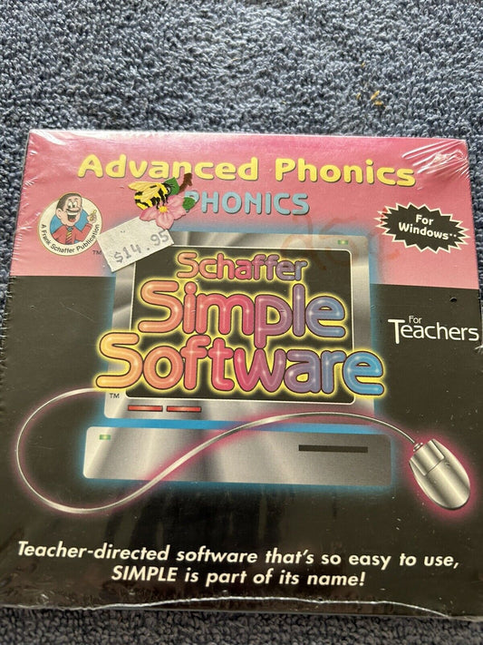 ADVANCED PHONIC FOR WINDOWS--TEACHER DIRECTD SOFTWARE 1996