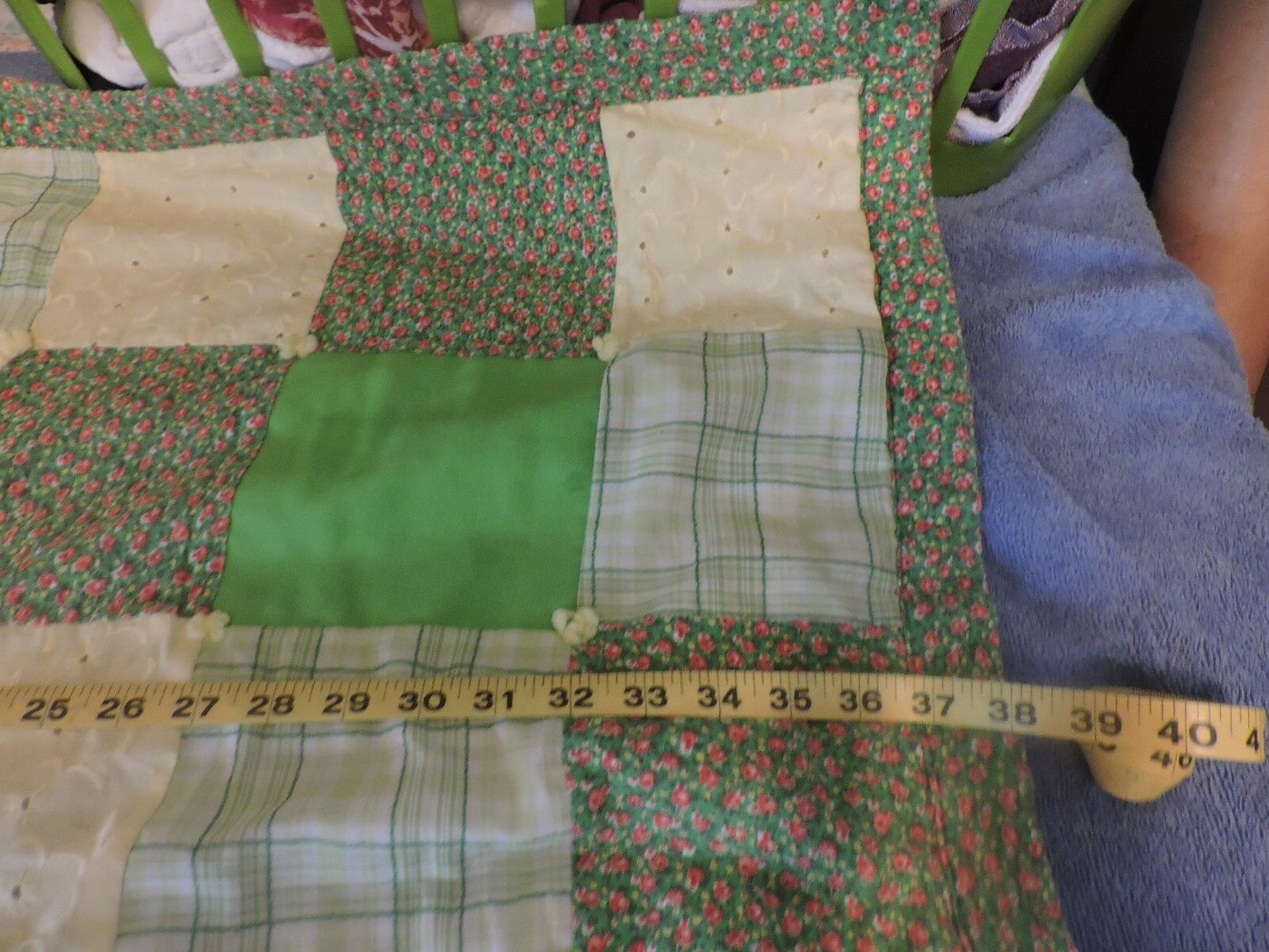 HAND MADE LAP OR BABY QUILT