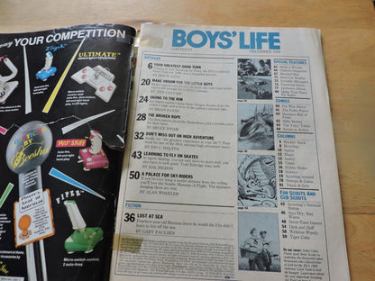 BOYS' LIFE MAGAZINE  DECEMBER 1988, WORKING TOGETHER TO FEED THE HUNGRY