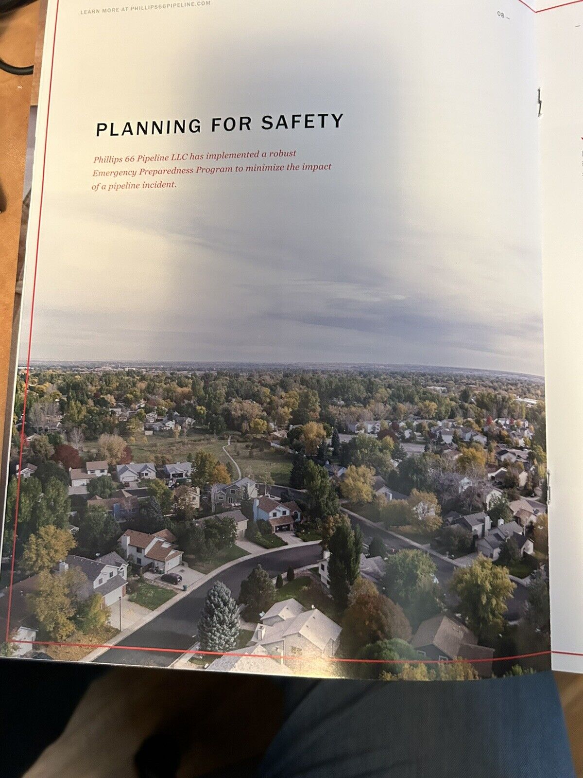 Pipelines Emergency Preparedness Info Brochure