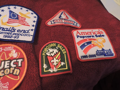 Lot of Popcorn Sales Cub Scout Patches