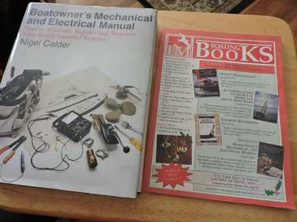 BOATOWNER'S MECHANICAL AND ELECTRICAL MANUAL--NIGEL CALDER--1990