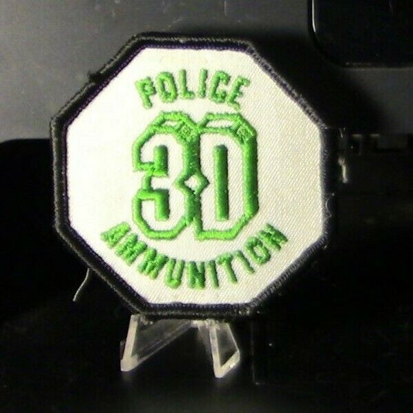 3-D Police Ammunition Patch