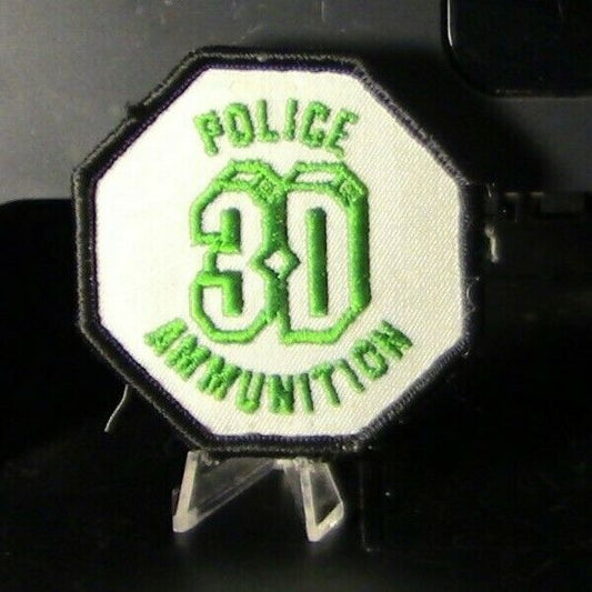 3-D Police Ammunition Patch