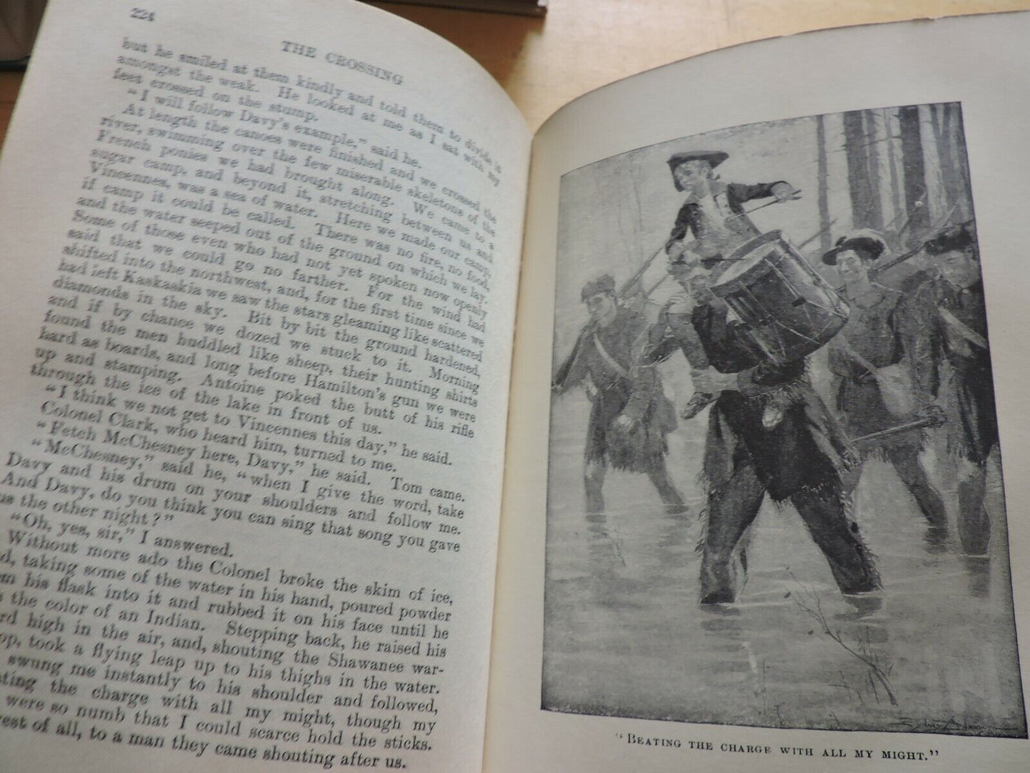 THE CROSSING BY WINSTON CHURCHILL  1908