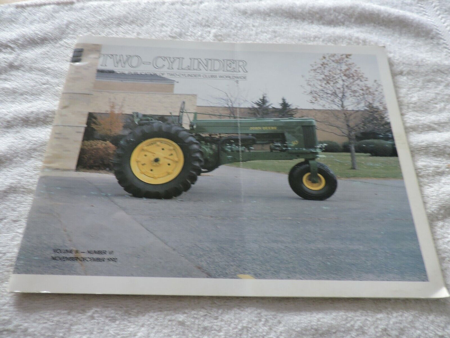 Two-Cylinderr   volume 3 number 6 1990 JOHN DEERE