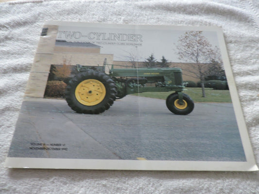 Two-Cylinderr   volume 3 number 6 1990 JOHN DEERE