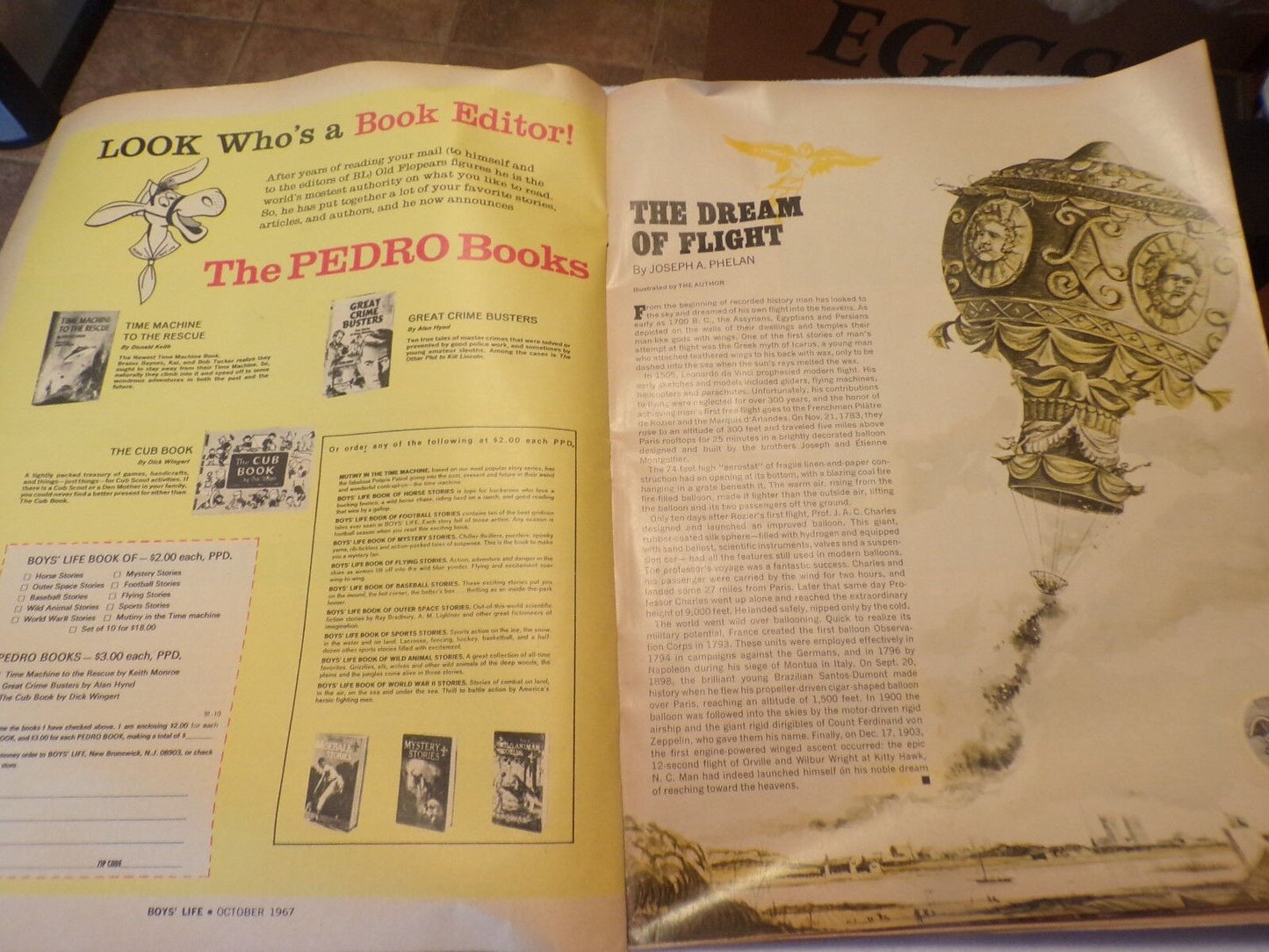 BOYS LIFE SCOUT MAGAZINE OCTOBER 1967