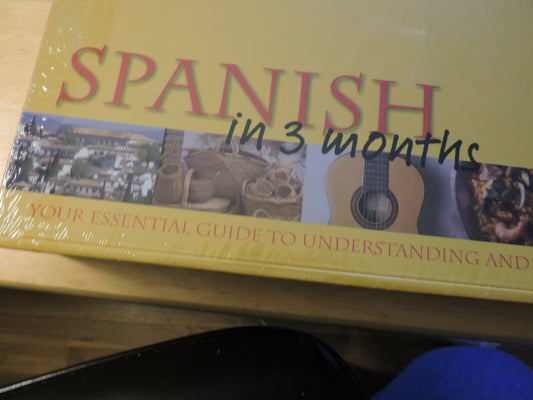 SPANISH IN 3 MONTHS CD LANGUAGE COURSE NIB
