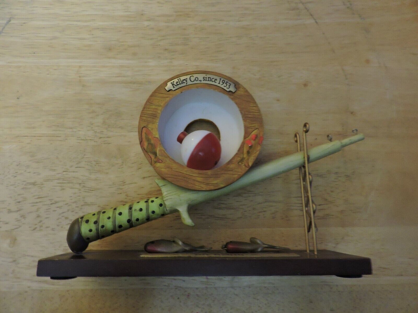 THERE'S ALWAYS TIME FOR FISHIN'--9X2.5X6 INCHES  KNIC KNAC