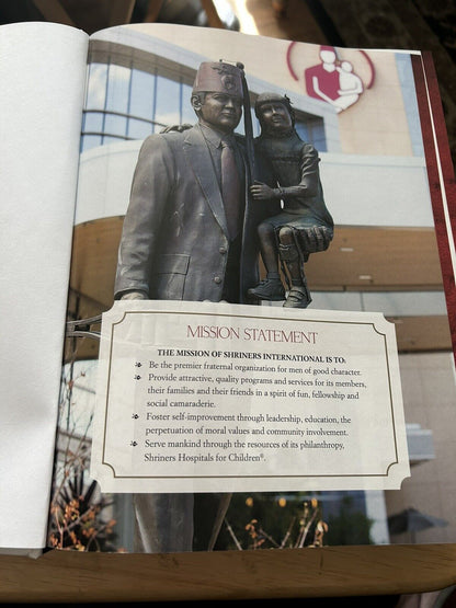 2018 Inaugural Edition Shriners International! Large Hardback Book!
